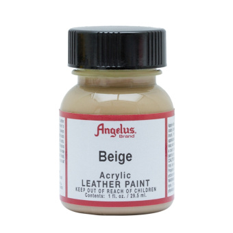 Краска для кожи и ткани Angelus Leather Acrylic Paint 070 Beige, 29,5 мл