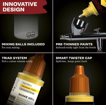 Набор красок Army Painter - Warpaints Air Mega Set