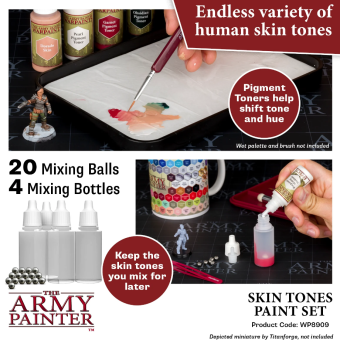 Набор красок Army Painter – Warpaints Skin Tones Paint Set