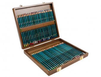 Derwent  Набор цветных карандашей Artists 48 шт. в деревянном ящике