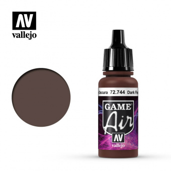 72744 Краска Vallejo GAME AIR Dark Fleshtone (Телесный темный)