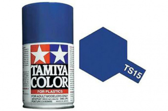 Краска Tamiya TS-15 Blue (Синий) 100 мл