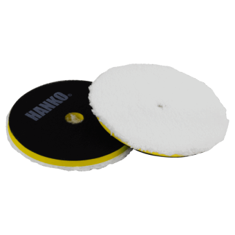 HANKO MF 125 Жесткий полировальный диск из микрофибры с отверстием, 125 мм