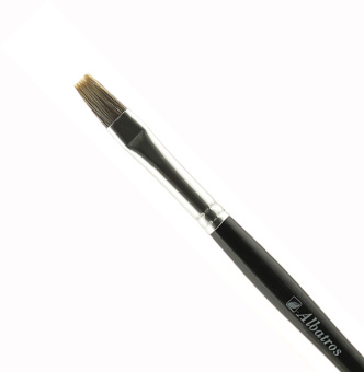 Кисть Альбатрос художественная из горного колонка, плоская №8