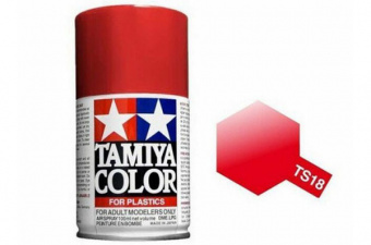Краска Tamiya TS-18 Metallic Red (Красный металлик) 100 мл