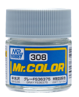 Mr. Hobby Краска 10 мл C308 GRAY FS36375