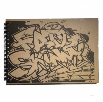 Fat&Skinny Скетчбук Sunches A4 на пружине