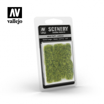 Vallejo Scenery Wild Tuft Jungle Имитация заросли, сухой пучок, высота 12 мм