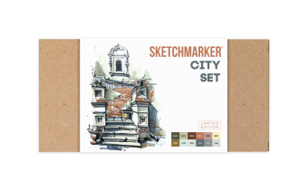 Набор маркеров Sketchmarker City Set лимитированный (12 шт.)