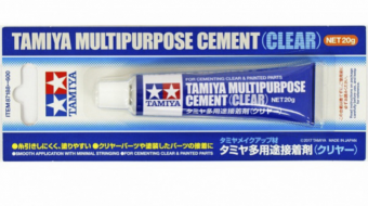 Tamiya 87188 Прозрачный клей для хромированных и прозрачных деталей, 20 г