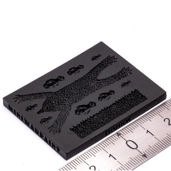 MiniWarPaint Молд волчьи шкуры и черепа, размер S