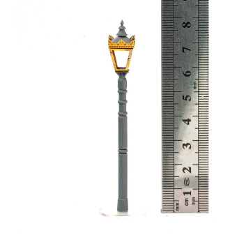 MiniWarPaint Столб фонарный "деревянный" 1 фонарь, размер S (2 шт.)