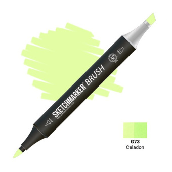 Маркер SKETCHMARKER Brush G73 Celadon