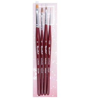 Набор кистей Roubloff для дизайна ногтей №2