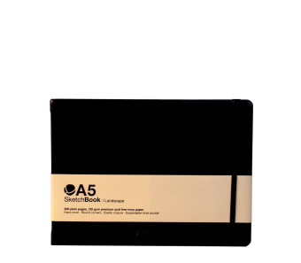 MTN Альбом для зарисовок Sketchbook A5 горизонтальный, 200 стр., 120 г/м