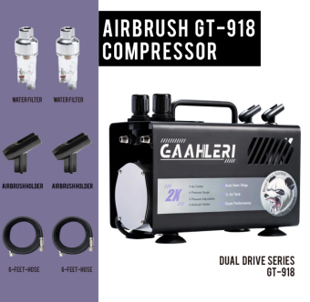 Компрессор для аэрографа Gaahleri Dual Drive Series GT-918