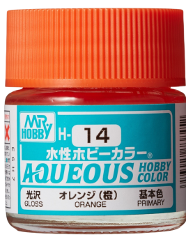 Mr. Hobby Краска 10 мл H14 ORANGE