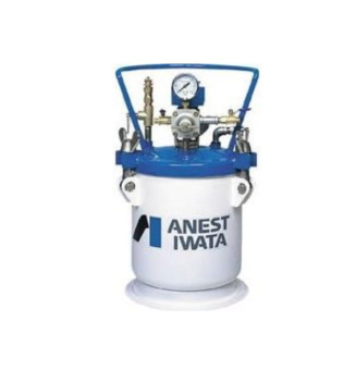 Красконагнетательный бак Iwata PT-40DM на 40 л, с автоматической пневмомешалкой ЛКМ, макс. давление 1.8 бар