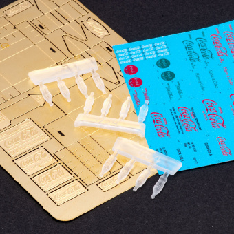 Miniwarpaint Coca-cola в бутылках, 1916-1957, размер L