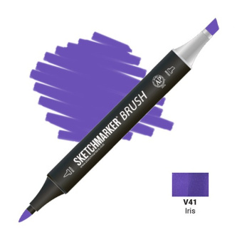 Маркер SKETCHMARKER Brush V41 Iris