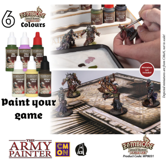 Набор красок Army Painter –  Zombicide Green Horde Paint Set