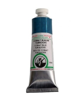 Краска масляная Old Holland E42 Кобальт сине-бирюзовый, 125 мл