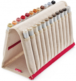 Пенал для маркеров Copic senseBag на 24 предмета, кремовый