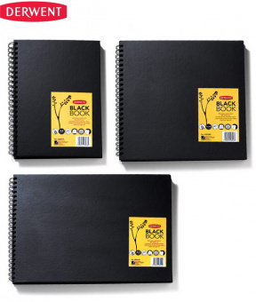 Derwent Скетчбук 'Black Book', A4