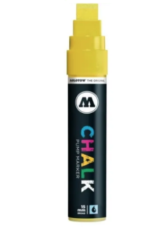 Маркер меловой Molotow Chalk 15 мм yellow (желтый)