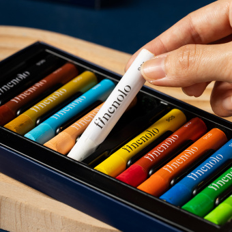 Набор масляной пастели Finenolo 24 цвета в картонной упаковке