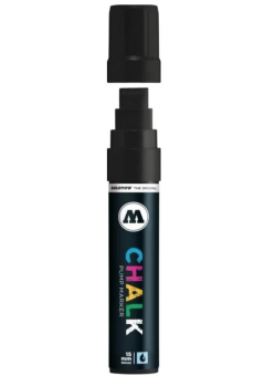 Маркер меловой Molotow Chalk 15 мм black (черный)