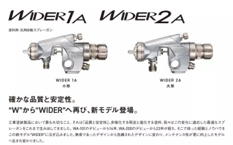 Автоматическая головка Iwata WIDER2A (WA-200) с воздушной головкой K2