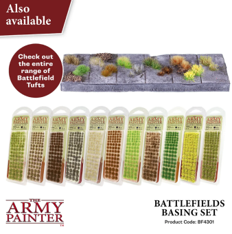 Army Painter – Набор для оформления подставок Battlefields Basing Set