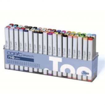 Набор маркеров COPIC Sketch Set D (72 шт.)