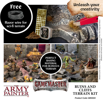 Army Painter Набор для моделирования GameMaster Terrain Kit: Ruins & Cliffs