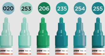 Набор маркеров Molotow ONE4ALL 227HS Tropical Set (4 мм / 6 шт.)