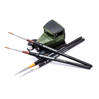 Кисть MiniWarPaint серии Liner №1,7