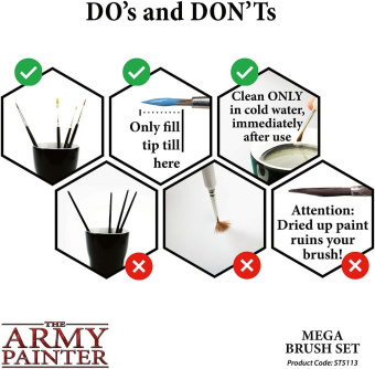 Набор кистей Army Painter – Mega Brush Set