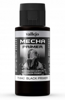 Vallejo Mecha Primer Black Грунт черный, 60 мл