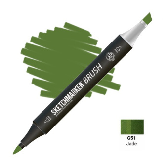 Маркер SKETCHMARKER Brush G51 Jade
