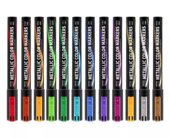 DSPIAE MKA-03 Маркер металлик желтый (Metallic Yellow)