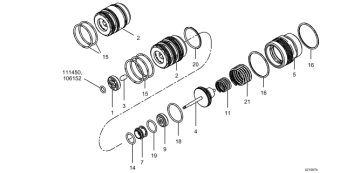 Graco 111450 Уплотнительное кольцо распределительного клапана высокого давления