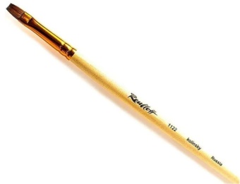 Кисть Roubloff серии 1122 №16, колонок, плоская