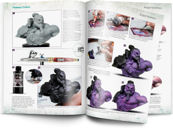 Книга Vallejo "Фантастические цвета" (на английском языке, 162 стр.)