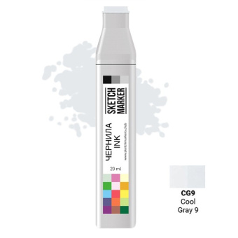 Чернила спиртовые SKETCHMARKER 22 мл цв. CG9 Cool Gray 9