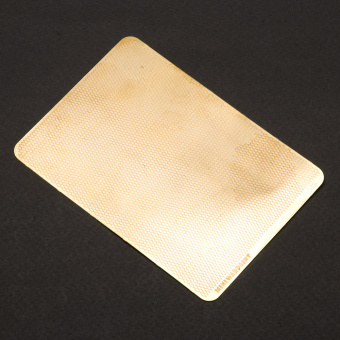 MiniWarPaint Лист рифленый ромб, размер L, тип 1