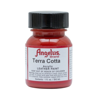 Краска для кожи и ткани Angelus Leather Acrylic Paint 183 Terra Cotta, 29,5 мл