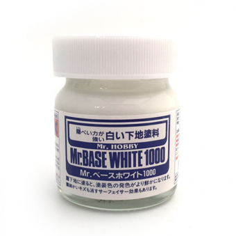 Mr. Hobby Грунтовка Mr. Surfacer 1000 базовая белая, 40 мл