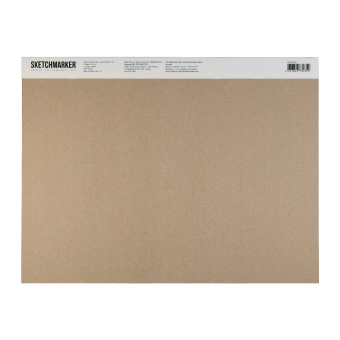 Sketchmarker Бумага для акварели 300 г/м. кв, 31*41 см, 10 л, хлопок мелкое зерно, склейка по 4 сторонам