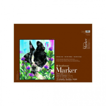 Strathmore Альбом для маркеров 400 Series Marker 27.9 х 35.6 см, 24 листа, 190 гм